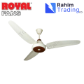 Royal Fans Ceiling Fan 30 Watts Inverter Copper 56 Inch OffWhite |fan||royal fan|  Available at Rahim Trading Co.. 