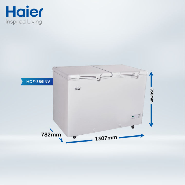 Haier%2013.60%20Cu%20Ft%20/%20Inverter%20/%20Double%20Door%20Series%20/%20HDF-385I%20(%20Inverter%20+%20Balanced%20Cooling%20+%20Super%20Freeze%20Function%20+%20Twin%20Cabinet%20)%20Deep%20Freezer%20-%20Image%203