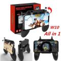 W10 Pubg Controller Mobile GamePad Joystick For Mobile Phone Game Pad Trigger. 