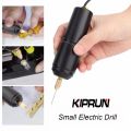 Portable Mini Electric Hand Drill  Mini Drill Machine  easy to use you can easily sharpen your scissors Note random color will be deliver. 