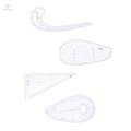 4x Multi Purpose French Curve Ruler DIY Tailors Pattern Maker Sewing. 