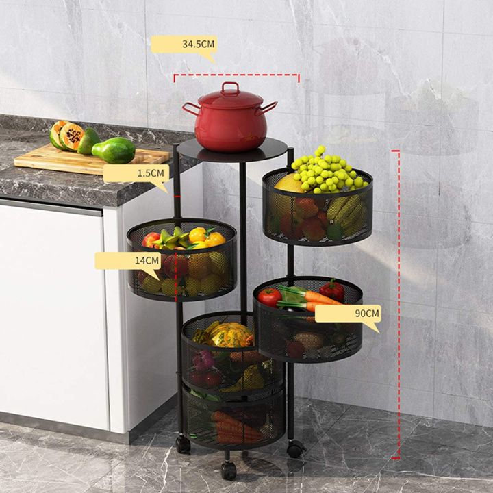 Kitchen%20Storage%20Rack-Rotating%20Vegetable%20Rack%20Floor-Standing%20Multi-Layer%20Kitchen%20Storage%20Rack,%20Household%20Storage%20Shelf%20for%20Kitchen%20Living%20Room%20Toilet%20-%20Image%205