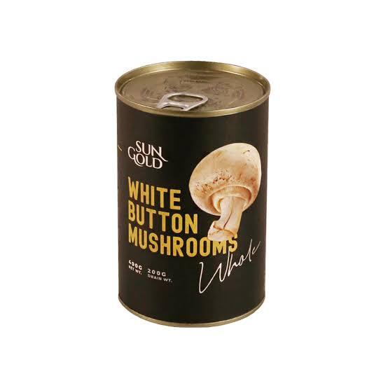 Sun Gold White Button Mushrooms (Whole) – 400g | Daraz.pk