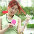 Eyelash Fan Hair Dryer Mini Small Fan Rechargeable Implant False Eyelash Dryer Beauty Neck Fan. 
