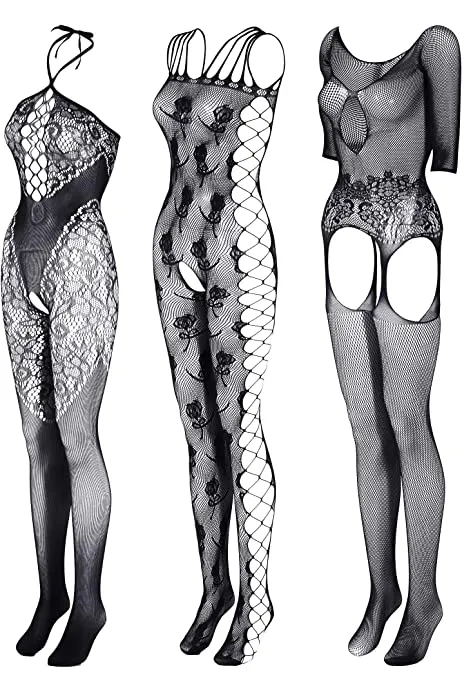 Seamless%20Fishnet%20Bodysuit%20%20Dress%20For%20Night%20Wear%20and%20Parties%20Full%20Black%20Body%20Stocking%20for%20Girls%20and%20Women%20Flexible%20Nighty%20Free%20size%20-%20Image%205