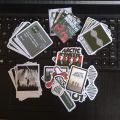 ARCTIC MONKEYS FAN KIT including Polaroids, Stickers, Spotify Lyrics and Codes ideal for journaling, aesthetic cute idea for laptops, phone cases, gifting and perfect for fans and music lovers. 