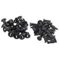 EITGZWAS 2020 45 Pcs Accessories: 25 Pcs Plastic Car Bumper Fender Door Rivets Clip 10Mm Hole & 20Pcs Fender Liner Push Clips Retainer. 