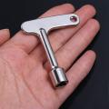 Utility Service Zinc Alloy Lift Door Release Lock Key Universal High Quality Triangle Key Lock Durable Multifunction Spanner Key Windows. 