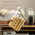 Rice Grain Dispenser Acrylic Storage Jar Moisture-proof Self Sealing Dry Food Container Cup Measuring Display Kitchen Accessories ,Capacity 2L & 1.8L (Assorted Colors). 