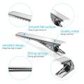 20Pcs Metal Flat Silver Hair Bow Clips Single Prong Hairdressing Hair Grip DIY Accessories Hairpins for Women Bows Making Craft. 