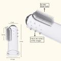 Kids Massager Brush Soft Silicon Finger Toothbrush  for Baby Teethgums. 