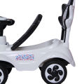 Little Star Cute Panda Face Ride on Car with Under Seat Storage, Push Car For Toddlers with Melody Horn & Flash Light Steering, Baby Cartoon Car Four Wheel Buggy Suitable for 1 year and above children for both Outdoor & Indoor Fun Play & Development. 