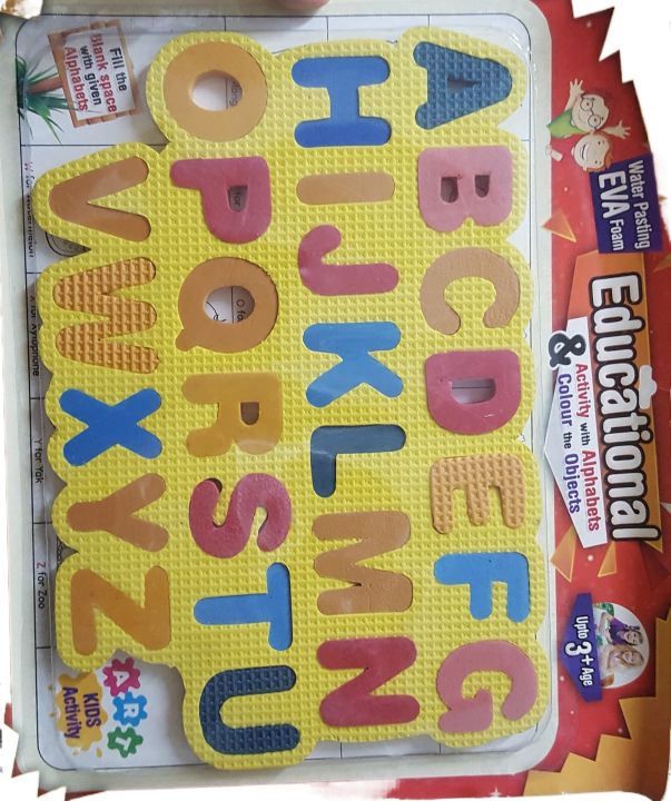 ABC Puzzle Foam Board ABC Learning Game for Kids