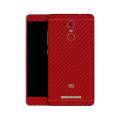 XIAOMI REDMI NOTE 3 Red Carbon Fiber Texture Mobile Skin. 