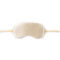 【Footprint】 Silk Eye Shading Sleep Mask Ear Hanging Adjustable Comfort Aviation Travel Sleeping Mask Soft Eyeshade Men And Women Eye Cover. 