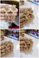 Indian jhumka earrings gold palated 1carat 100 %pure andian. 