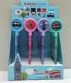 Pack of 4 Bullet Pencils | Sika Pencil | Clutch Pencil | Stylish Pencils with game top for Kids. 