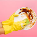 Kitchen Washing Hand Gloves Waterproof Gloves for Cleaning Dusting Durable Suitable for Washing Dishes & cloths durable best for household woks reusable gloves. 