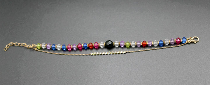 Crystal%20Multi-Color%20Beaded%20double%20layer%20Bracelet%20for%20girls%20women%20-%20Image%202