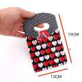 50Pcs/Lot Small Medium Large Random Plastic Wrapping Bag Gift Bag With Handle For Charms Earrings Nuts Candy Jewelry Gift Packing Bags. 