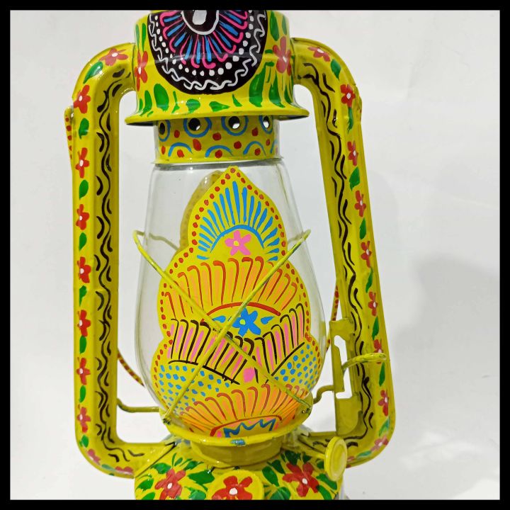 Pakistani%20Truck%20Art%20Lantern/Oil%20Burning%20Lantern%20Hand%20Painted%20Traditional%20Lantern%20Size:%20(14%20inch)%20-%20Image%205