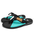 Kuluzhi 2023 New Men's Anti slip Breathable Trendy and Fashionable Herringbone Slippers. 