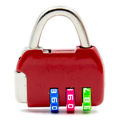 For zipper bags Combination lock Secure 3-digit For suitcases Anti- lock Multicolor Number code lock for Travel accessories Backpack lock Handbag lock Drawer lock Suitable for all ages. 