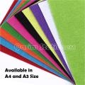 10 Felt Fabric Sheets In 10 Different Colors. 