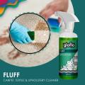 GLOFLO FLUFF | STAIN REMOVER & CLEANER FOR CARPETS, UPHOLSTERY, AND FABRICS. 
