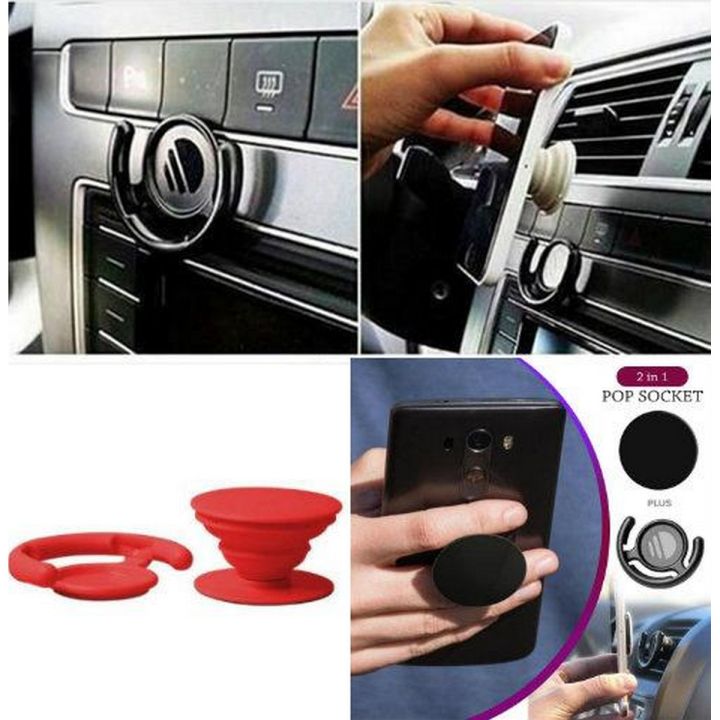 Pop Sockets Mobile Phone Grip with Holder Pendant