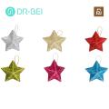 Shiny Star Ornaments Sparkling Christmas Star Decorations Festive Reusable Ornaments for Xmas Tree Glittery Party Supplies Gifts. 