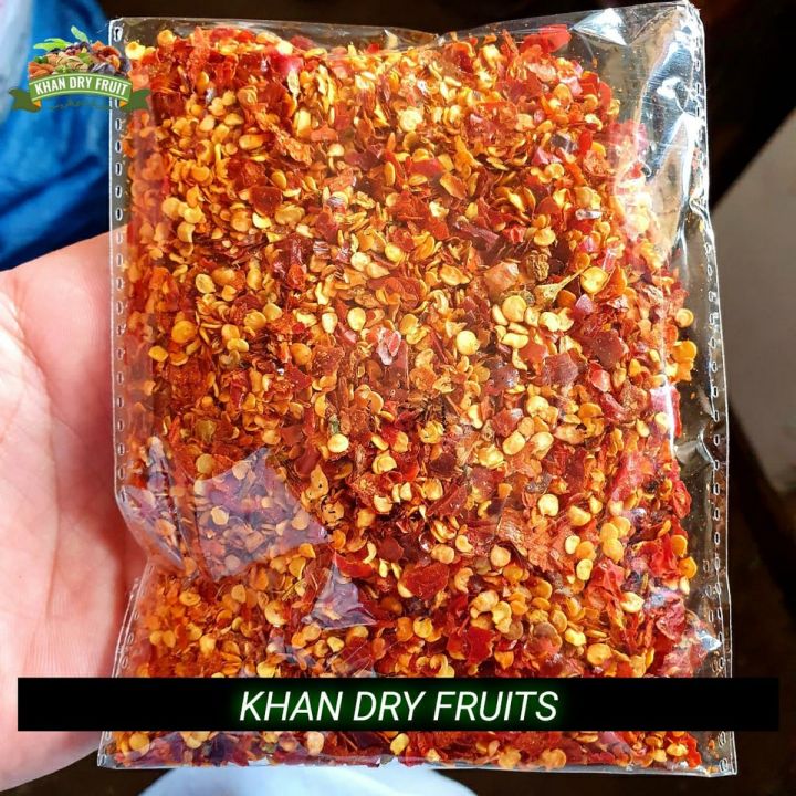 Red Chilli Flakes (Dara Lal Mirch) - 500gm