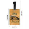 Superman Ruoias Camel Trophy Defender 110 Luggage Tags Custom Baggage Tags Privacy Cover ID Label. 