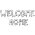 Welcome Home Foil Balloons Alphabets Set for Welcome Parties Decorations.. 
