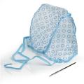 Hair Color Cap - Highlight Cap, Professional Salon Reusable Hair Colouring Highlighting Dye Hat with Hook (Clear). 