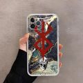 Berserk Guts Anime Phone Case For iPhone 15 14 11 12 13 Mini Pro XS Max Cover 6 7 8 Plus X XR SE 2020 Funda Shell. 