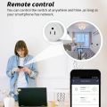 10a Cozylife Wifi Smart Plug Socket With Energy Monitering Remote Control 3pin Adapter Smart Home Work With Alexa Google Home. 