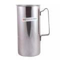 1 steel jug stainless steel 1 litre water jug with handle. 