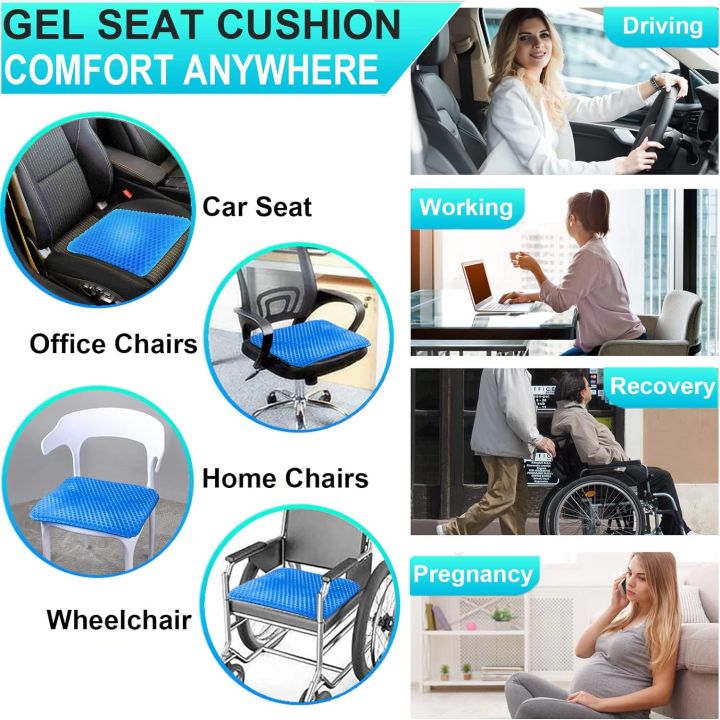Non%20Slip%20Egg%20Sitter%20Gel%20Seat%20Cushion%20Soft%20Sitting%20Support%20Pad%20Cushion%20for%20Car%20and%20Office%20Chair%20Seat%20Pads%20Breathable%20Honeycomb%20Bike%20seat%20foam%20-%20Image%205