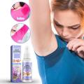 Armpit Antiperspirant Spray Refreshing Deodorant Underarm Remover Armpit Odour Sweat Protection Body Odor Remover Spray 30ml. 