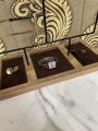 Premium Jewelery Stand Wooden Tray + Metal Rack Holder Organizer Rustic Wood Stand Tree Holes Display Rack for Stud Earings Rings Makeup & Hoop. 