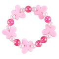 Pink Flower Bow Bracelet For Children Friendship Bracelets For Girls Cute Acrylic Fashion Jewelry Accessories 2022 Charms Gift. 