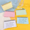 50Sheets/Book Simple Style Horizontal Line Notebook Creative Tearable Coil Book Journal Notebooks Students Stationery Office Supplies. 