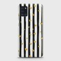 Samsung Galaxy A31 Cover - SkinLee HQ Hard Case - Glitter Heart Stripes - SKINLEE-300-1-687-488. 