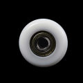 8*10*40mm Nylon Round Type Roller Door Window Drawer Guide Wheel POM Delrin Wrapped Bearing Pulley Plastic Wheel Sunlight Super Store. 
