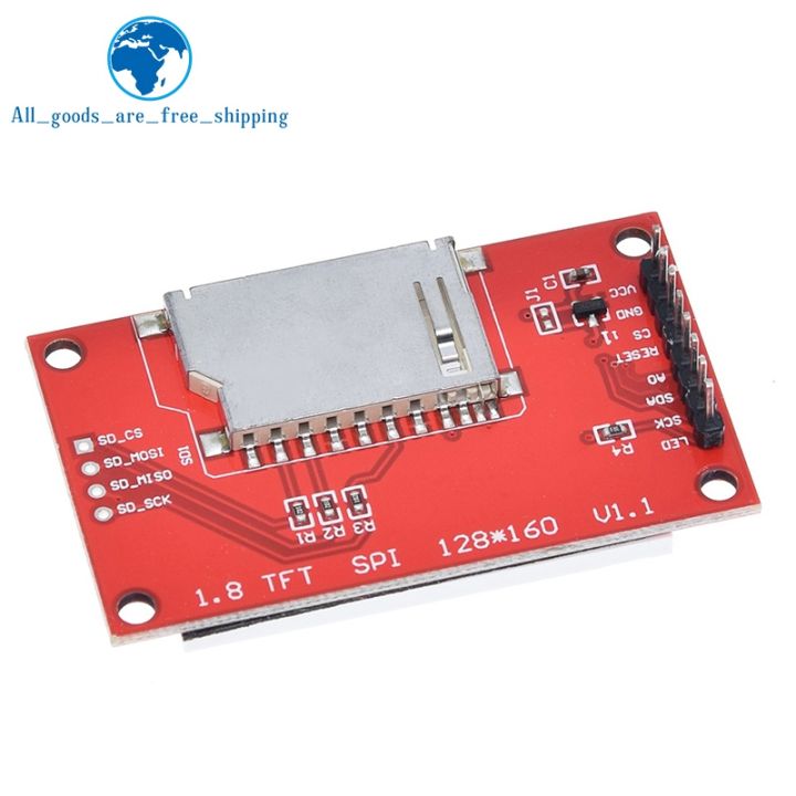 TZT%201.8%20inch%20TFT%20LCD%20Module%20LCD%20Screen%20Module%20SPI%20serial%2051%20drivers%204%20IO%20driver%20TFT%20Resolution%20128*160%20For%20Arduino%20-%20Image%204