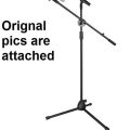 Microphone stand. 