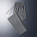 Ice Silk Pants Men Summer Ultra-thin Cooling Quick-drying Sports Casual Pants Loose Breathable Outdoor Training Fitness Trousers. 