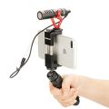 BOYA MM1 Mic Holder ULANZI ST-02 Metal Phone Tripod Mount with Hot Shoe Smartphone Holder Video Rig Tripod Adapter for Phone 11 Pro/X/8/7 Plus/6s OnePlus 7 Pro Sumsang Galaxy Note Google Pixel Smartphone. 
