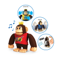 Musical Dancing Monkey Toy, Dancing Walking and Upside-Down Monkey Toy, Gorilla Toys for Kids,. 